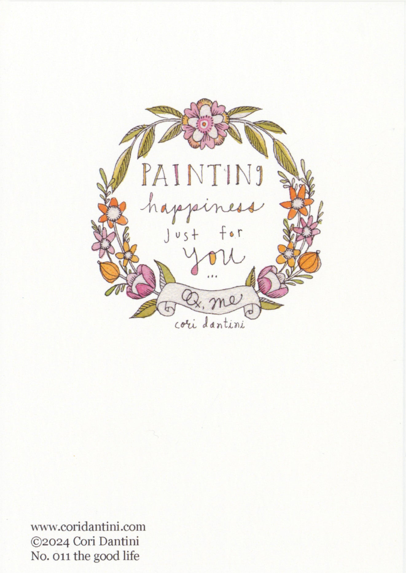 Greeting card - The good Life